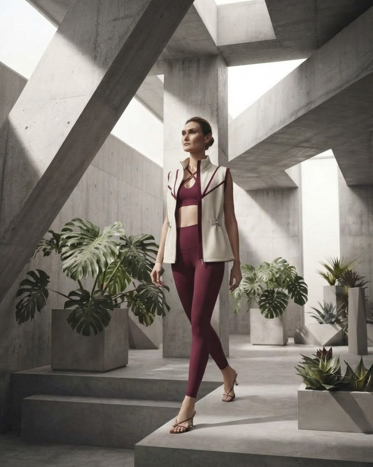 Woman Activewear licensed fashion design — look 26