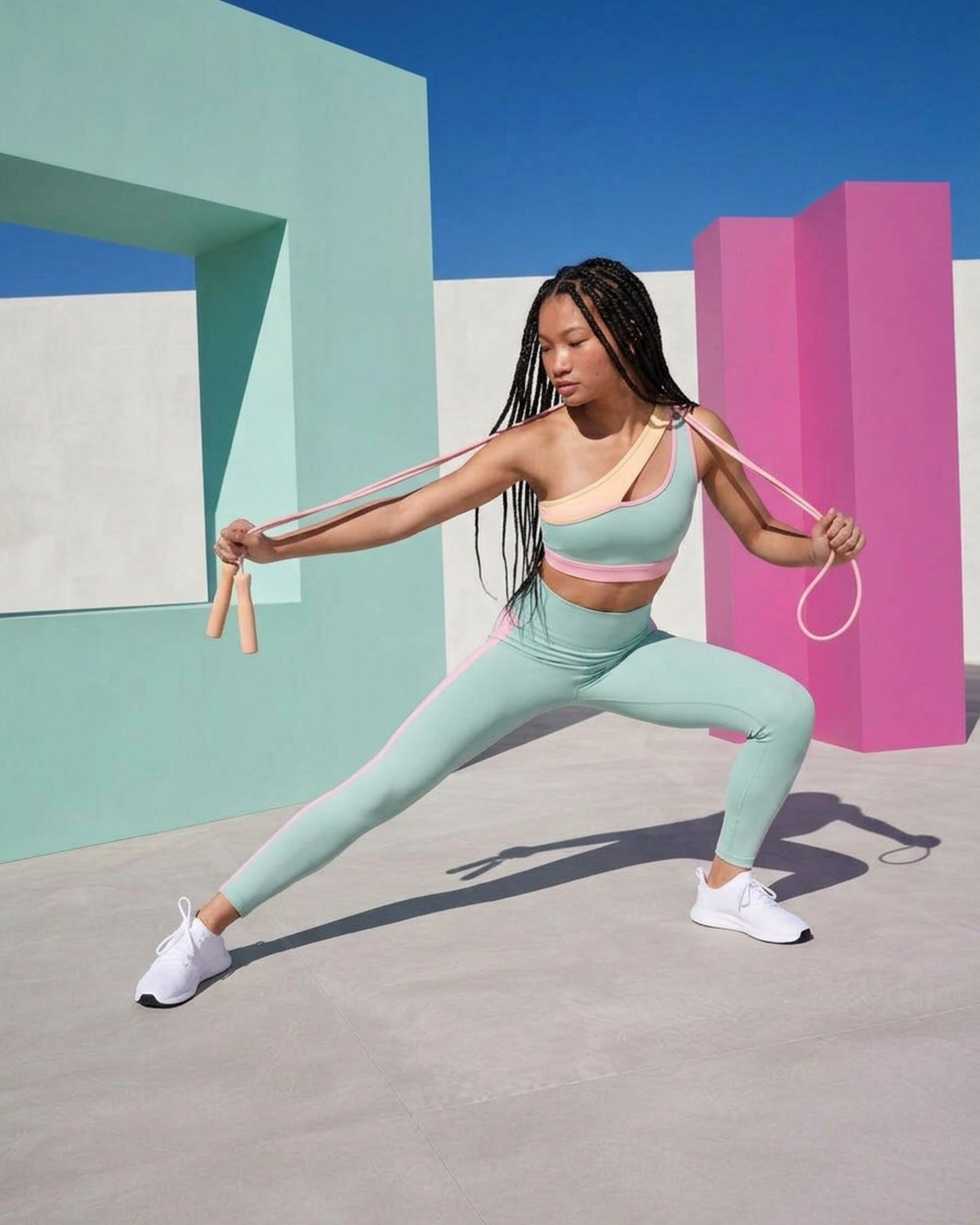 Woman Activewear licensed fashion design — look 18