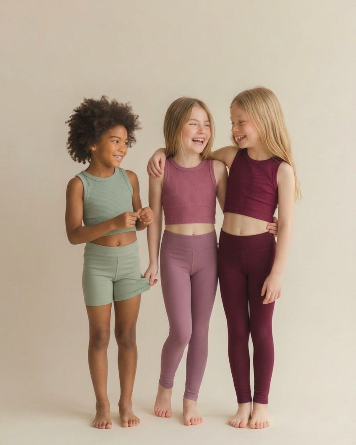 Girls Activewear licensed fashion design — look 11