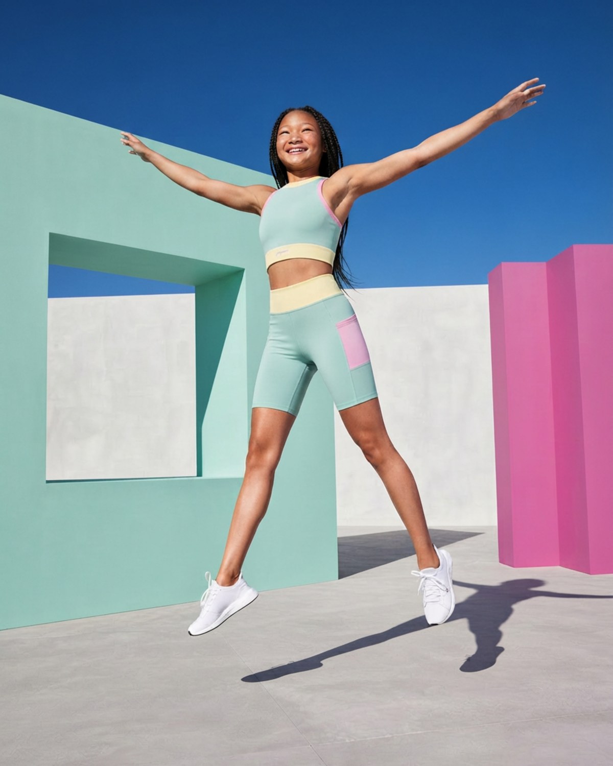 Girls Activewear licensed fashion design — look 2