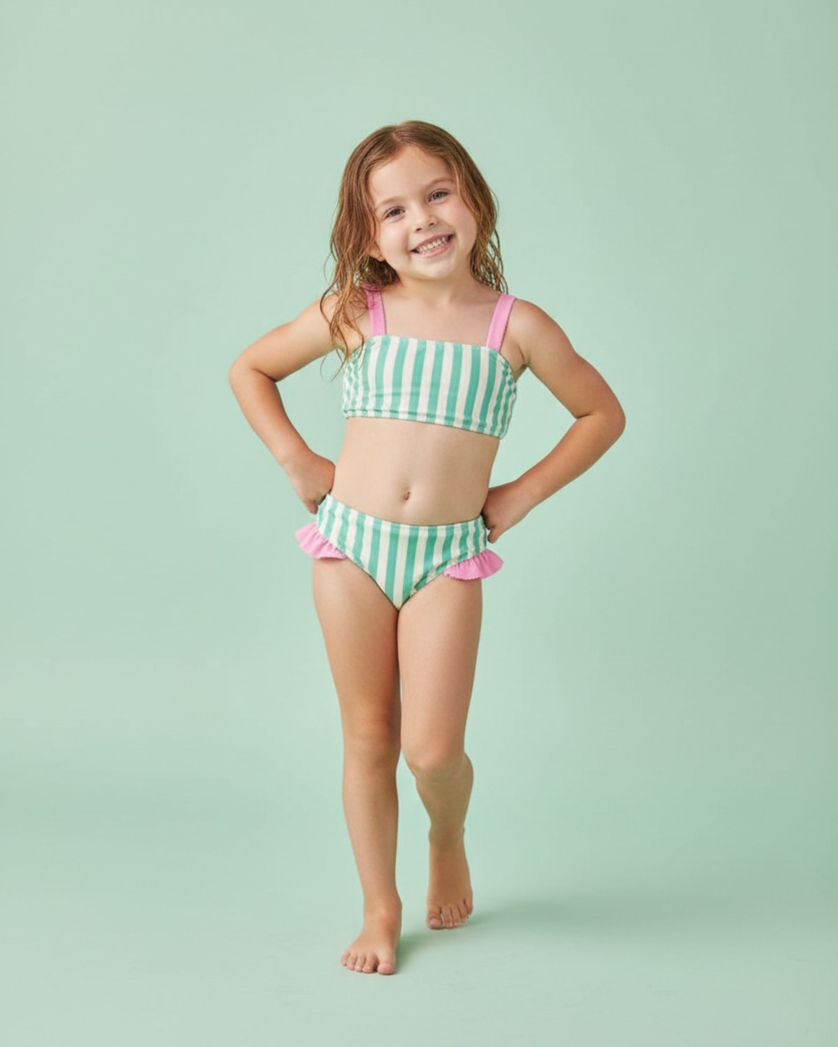 Girls Swimwear licensed fashion design — look 3